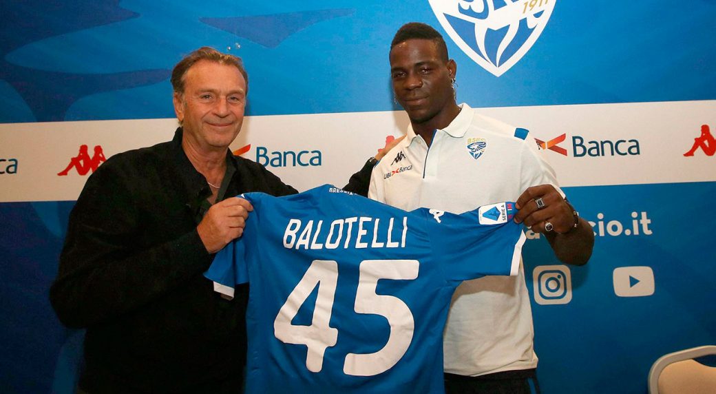 Balotelli chia sẻ xúc động về lý do trở về Serie A. Ảnh: Getty về nhà đi con, balotelli, ngựa chứng, trai hư, serie a, Ý, ngựa chứng nước Ý, brescia, cagliari, champions league