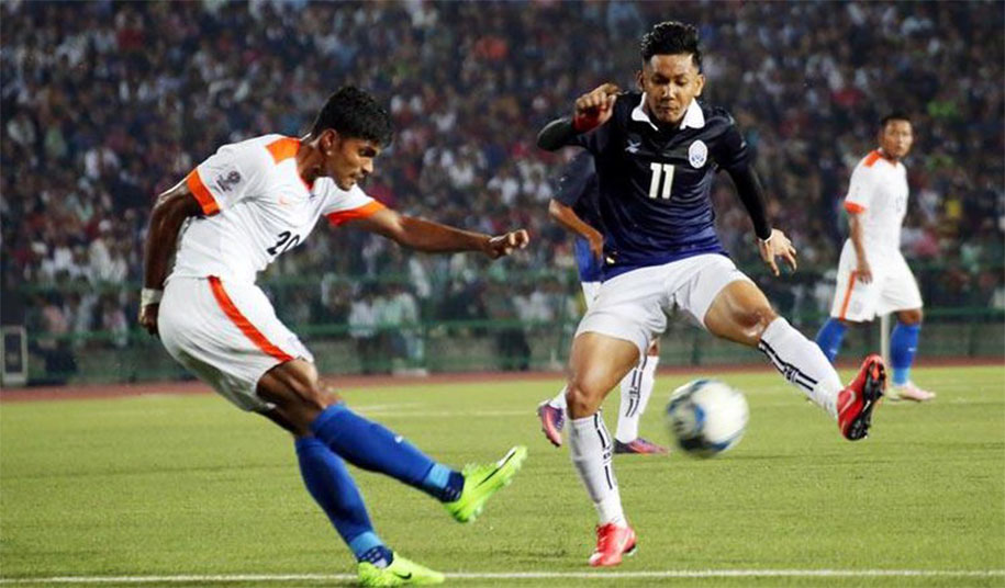 Campuchia bất ngờ cầm hòa Hồng Kông. Ảnh: Getty vòng loại world cup, fifa, việt nam, việt nam vs thái lan, malaysia, indonesia, quatar, world cup 2022, vòng loại world cup 2022,