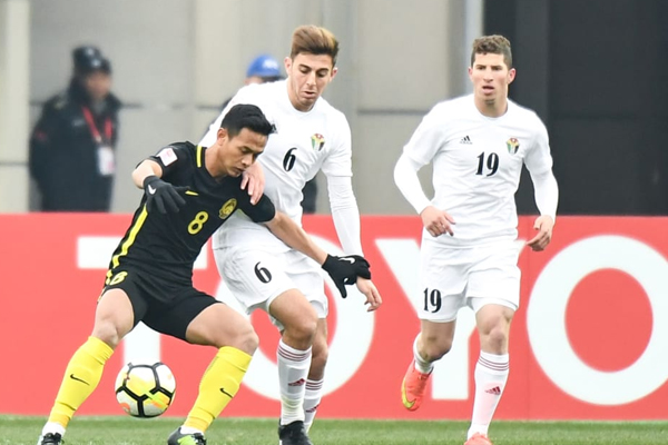 U23 Malaysia suýt có chiến thắng trước Jordan U23 Malaysia suýt có chiến thắng trước Jordan
