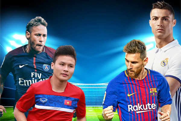 bóng đá Việt Nam, V-League, tin tức V-League, top 500 thế giới, Nguyễn Quang Hải