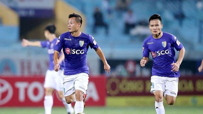 bóng đá Việt Nam, V-League, tin tức V-League, Hà Nội 5-0 HAGL, Thành Lương, Tăng Tiến