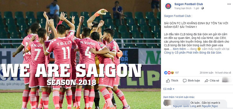 CLB Sài Gòn phủ nhận có ý định chuyển vào Cần Thơ bóng đá Việt Nam, V-League, tin tức V-League, Cần Thơ, Sài Gòn
