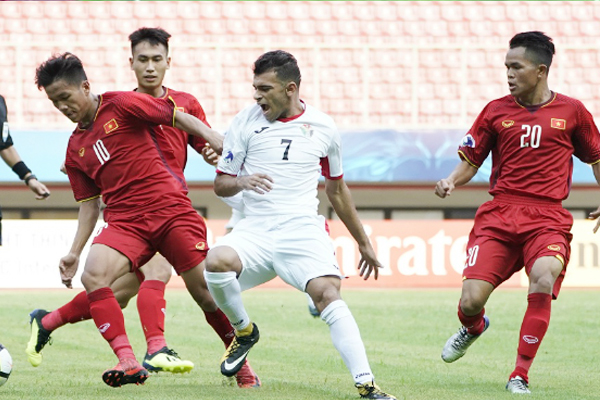 U19 Viá»t Nam 1-2 U19 Jordan, U19 châu Ã, tin tức U19 châu Ã, U19 Viá»t Nam