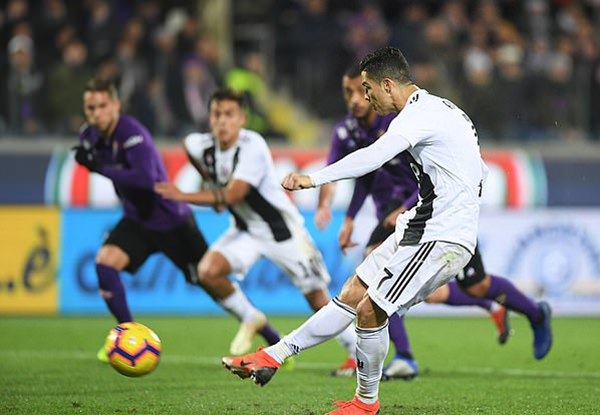 Ronaldo ấn định chiến thắng 3-0 cho Juventus ket qua Fiorentina vs Juventus, ti so Fiorentina vs Juventus, video ban thang Fiorentina vs Juventus