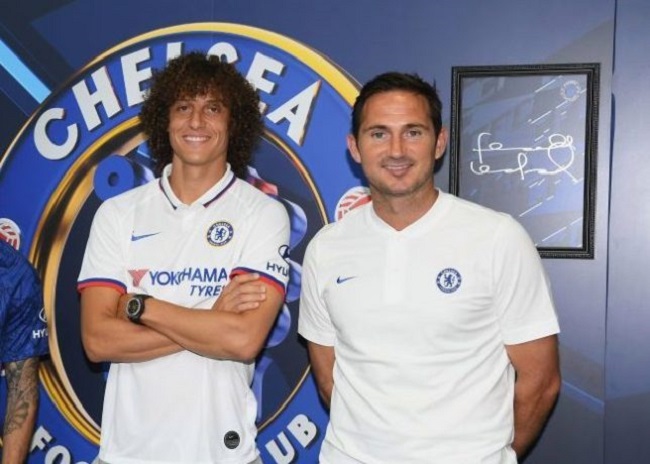 HLV Lampard phủ nhận bất đồng khiến Luiz ra đi chuyển nhượng chelsea, tin chuyển nhượng mới nhất, chuyển nhượng hôm nay, David Luiz, Chelsea, Arsenal