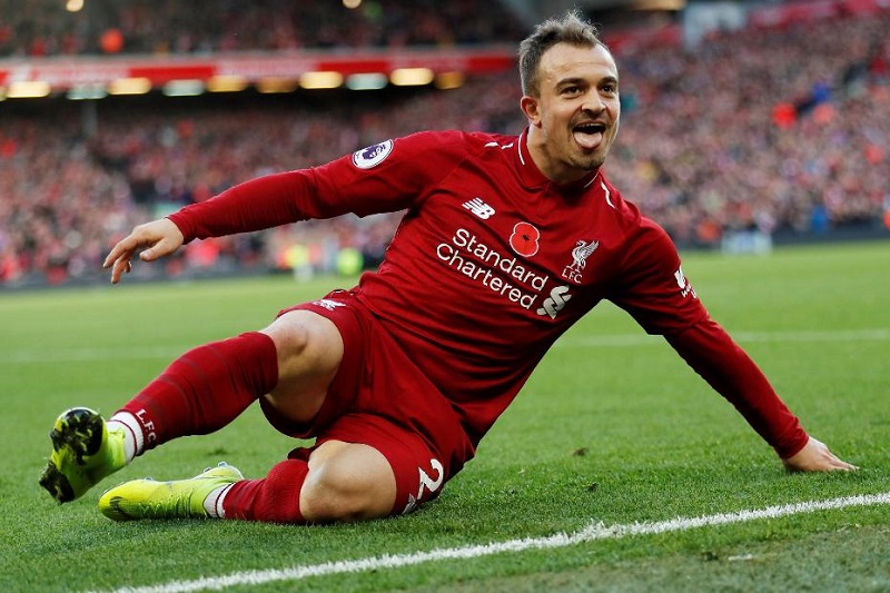 HLV Klopp đảm bảo tương lai cho Shaqiri. Ảnh/Premier League tin chuyển nhượng mới nhất, tin chuyển nhượng hôm nay, chuyển nhượng chelsea, chuyển nhượng mu, chuyển nhượng bóng đá