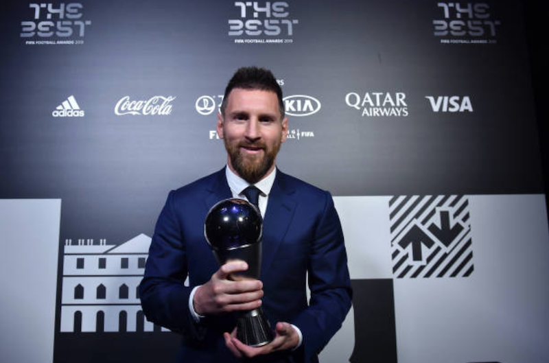 Messi đoạt giải The Best 2019. Ảnh: Getty the best, kết quả fifa the best, cầu thủ xuất sắc nhất năm, giải the best, Messi, fifa gian lận