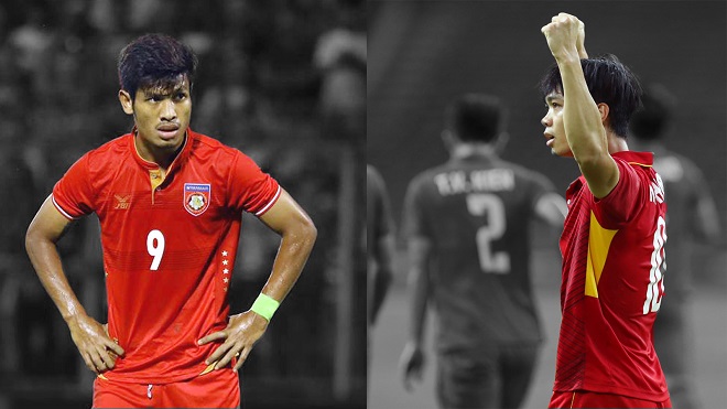 Aung Thu đang tỏa sáng ở Thái Lan, trong khi Công Phượng không có được phong độ cao Aung Thu, Công Phượng