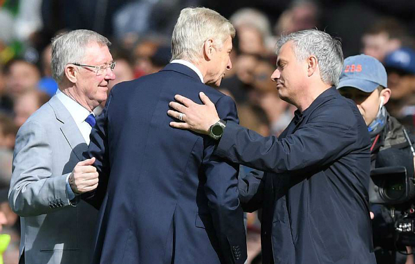 HLV Wenger, Sir Alex, Mouirnho