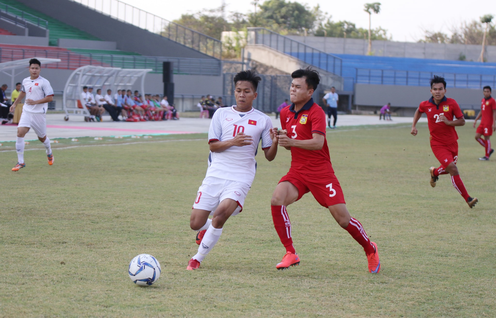 U19 Việt Nam đánh bại U19 Lào với tỉ số 4-1 Trực tiếp U19 Việt Nam vs U19 Indonesia, U19 Việt Nam vs U19 Indonesia, link xem U19 Việt Nam vs U19 Indonesia