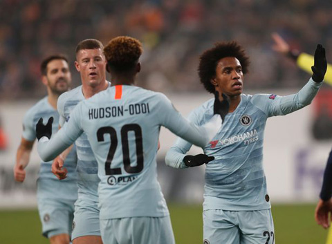 Chelsea chỉ giành được 1 điểm trước Vidi
