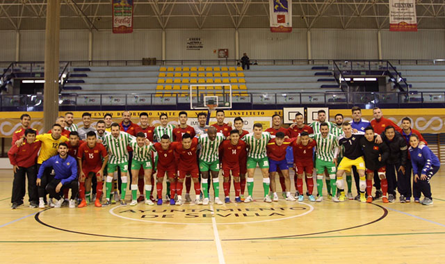 Đội hình thi đấu của ĐT futsal Việt Nam.