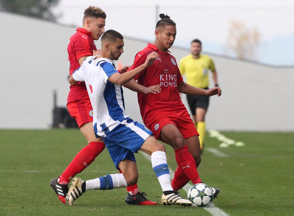 Faiq Bolkiah đang thi đấu cho đội trẻ của Leicester