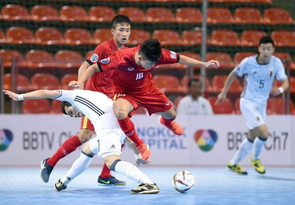 ĐT U20 Futsal Việt Nam gặp lại đối thủ mạnh Nhật Bản tại VCK U20 futsal châu Á 2019. (ảnh: VFF)