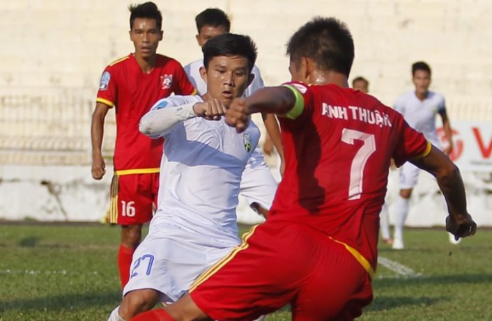 An Giang tiếp tục giữ vững ngôi đầu bảng (ảnh: VPF)