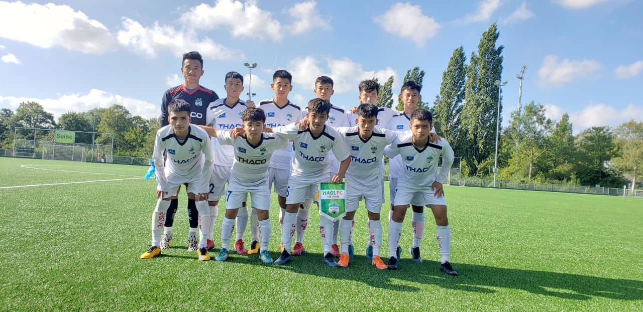 Đội hình U18 HAGL JMG (ảnh: HAGL)