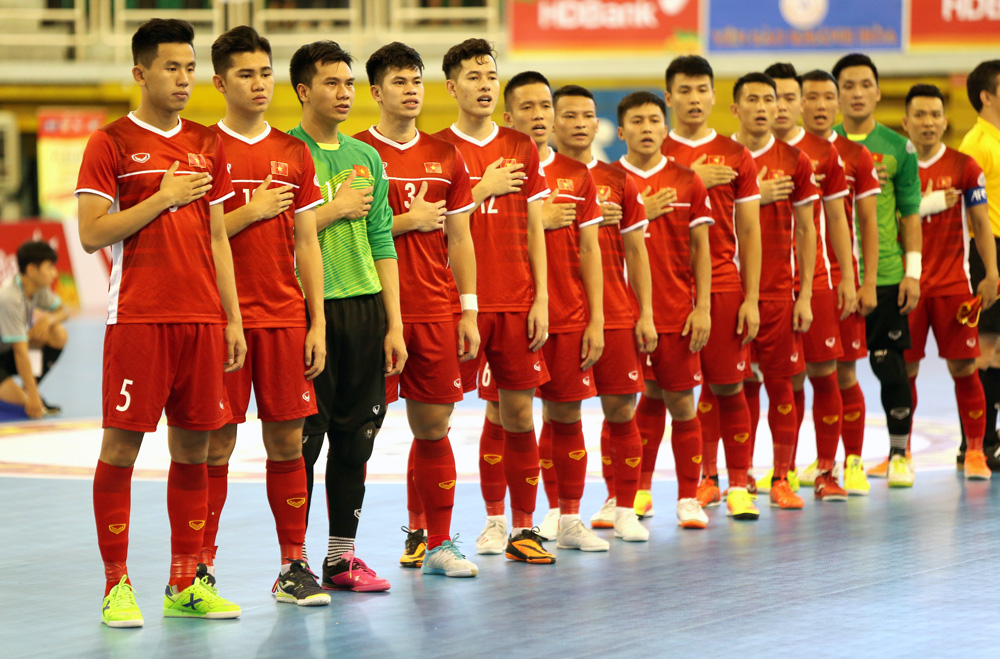 ĐT Việt Nam hướng tới mục tiêu cạnh tranh suất vé dự VCK FIFA futsal World Cup 2021.