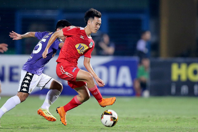 HAGL chưa thắng được Hà Nội ở 5 trận gần nhất. ha noi vs hagl vong 3 vleague 2020