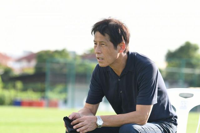 Nishino coach is extremely strict and disciplined