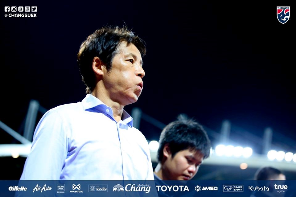 Akira Nishino proves disappointed with the draw to Vietnam on Thursday  thailand national team