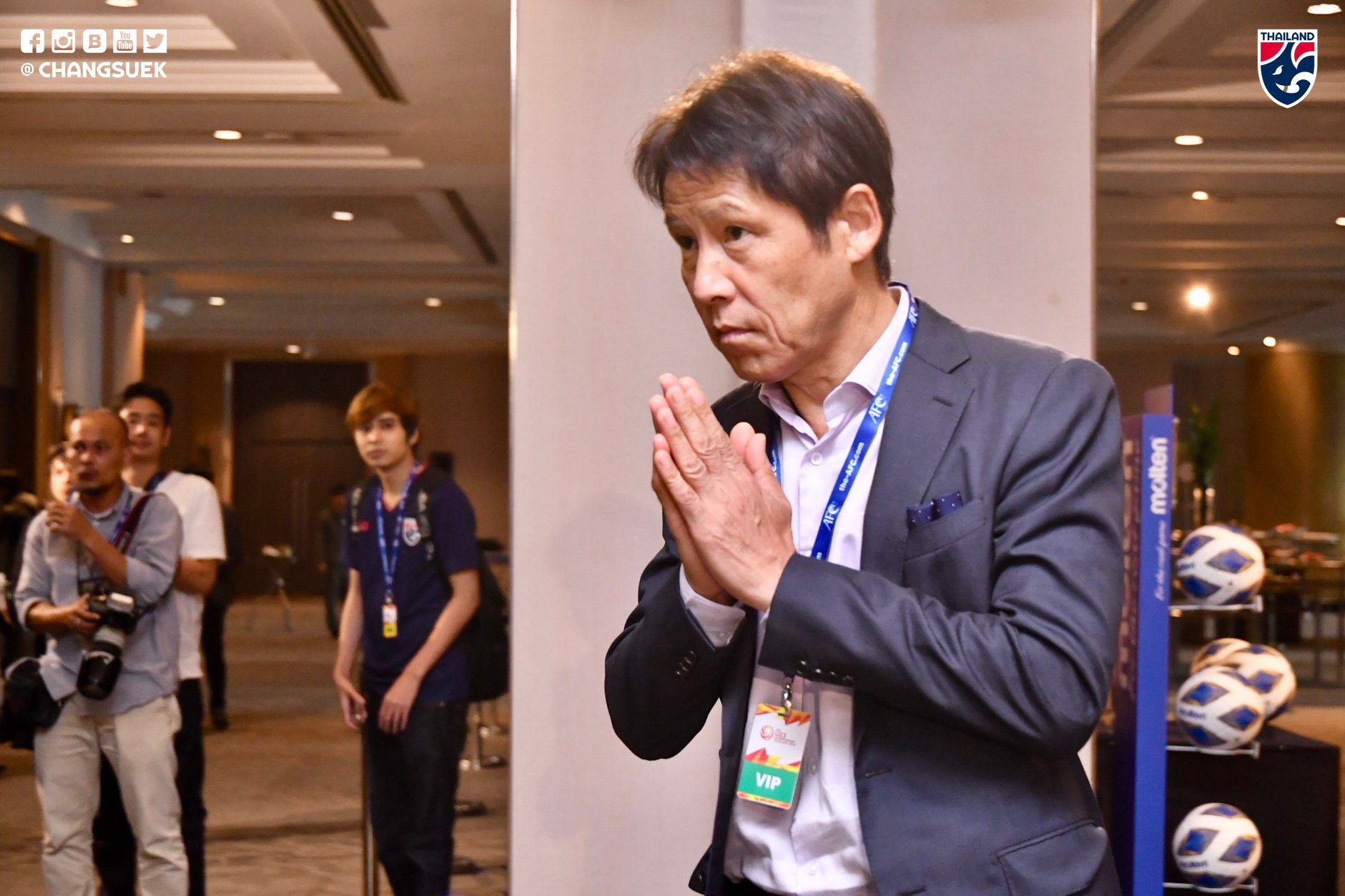 akira nishino, sea games, world cup 2022 qualifiers, thailand national team