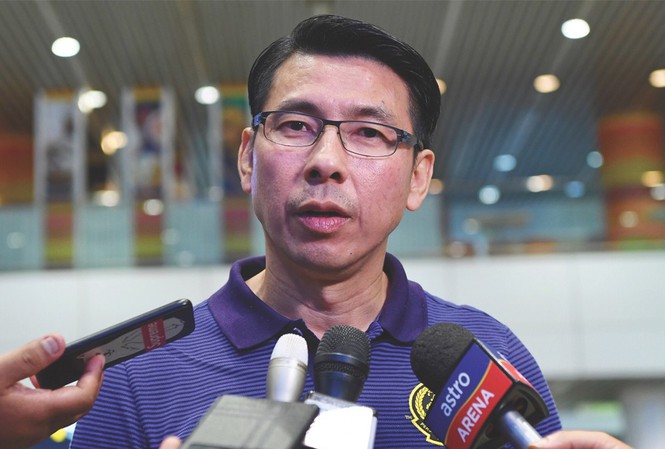 Tan Cheng Hoe - coach of Malaysia national team