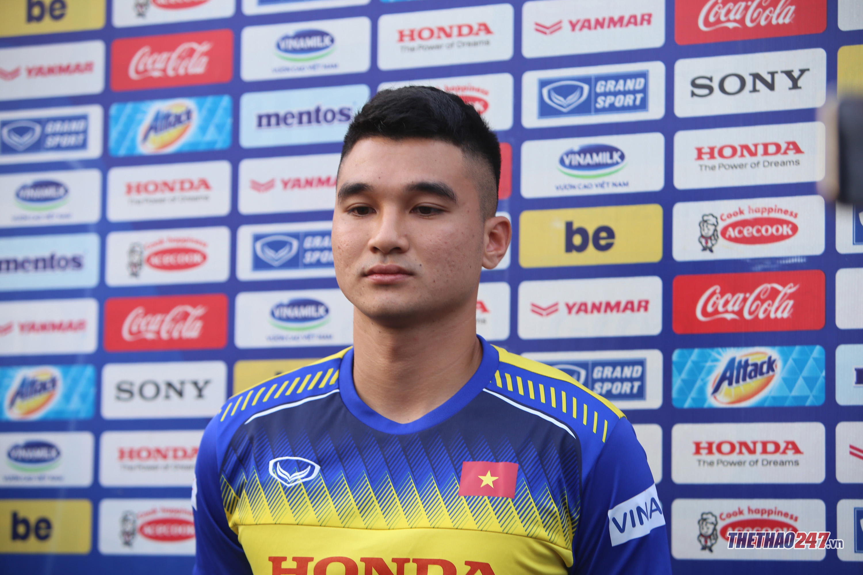 Defender Le Van Dai, Vietnam national team. 