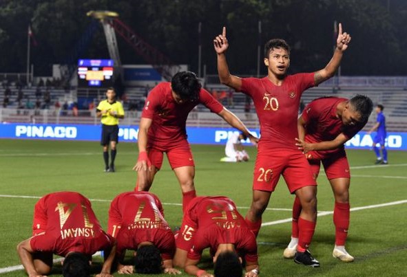 Indonesia U22 is more rated. Photo: Internet