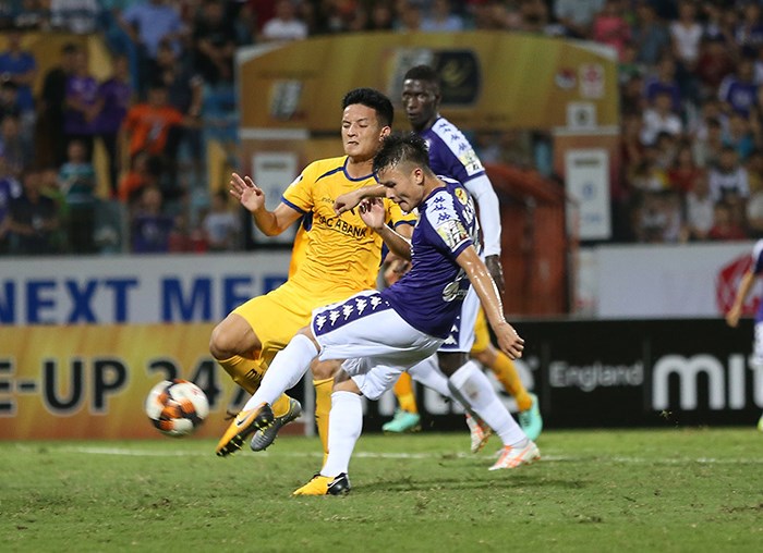 Dàn sao U23 Việt Nam đổ bộ sân chơi V-League 2019 Quang Hải vô lê ghi bàn thắng đầu tiên tại V-League 2019
