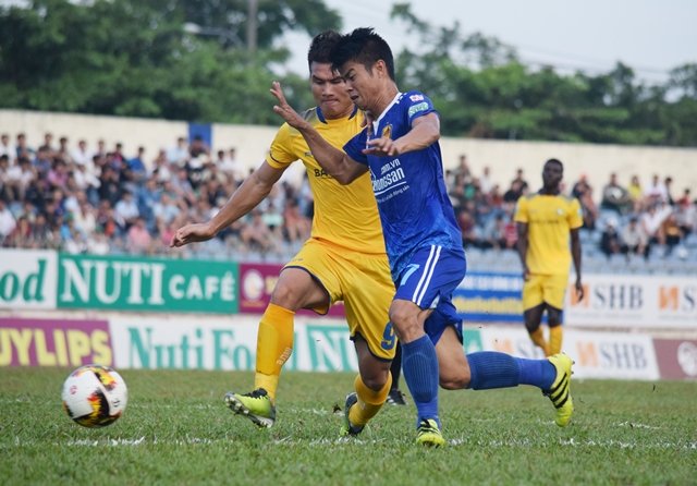 Những tân binh chưa thật sự hoà nhập với lối chơi của đội bóng. V-League 2019, Quảng Nam, Thanh Hoá, V-League, vo dich V-League 2017