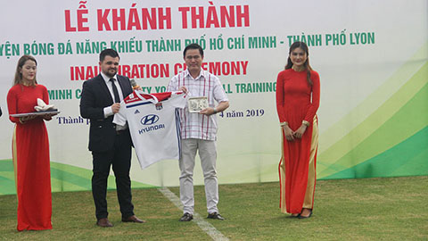 TPHCM khai trương sân tập trị giá gần nửa triệu đô la. TPHCM, V-League 2019, BXH V-League, vong 5 V-League