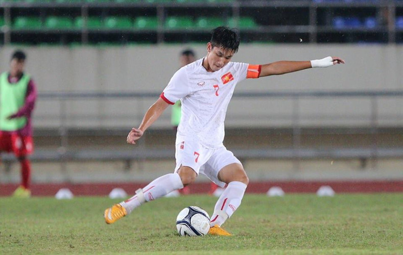 Trọng Đại từng đeo băng đội trưởng U19 Việt Nam SEA Games 30, SEA Games, V-League, V-League 2019, Quang Hải, Trọng Đại, U22 Việt Nam