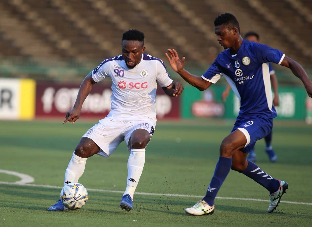 Hà Nội đã có một trận đấu vô cùng xuất sắc trên sân khách AFC Cup 2019, V-League 2019, Hà Nội FC, Hà Nội vs Naga World