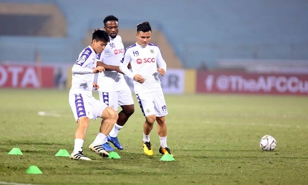 Quang Hải được bình chọn là 1 trong 5 cầu thủ xuất sắc nhất vòng 5 AFC Cup AFC Cup 2019, Hà Nội vs Naga World, Quang Hải, Hà Nội