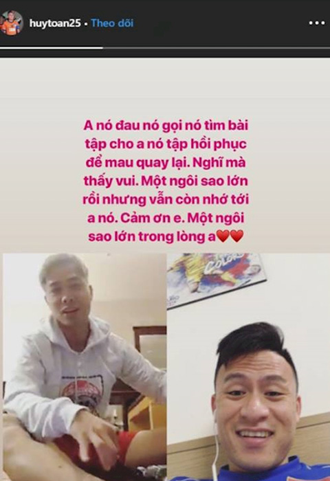 Công Phượng gọi điện quan tâm khiến Huy Toàn xúc động Công Phượng, đội tuyển Việt Nam, Incheon United, K-League