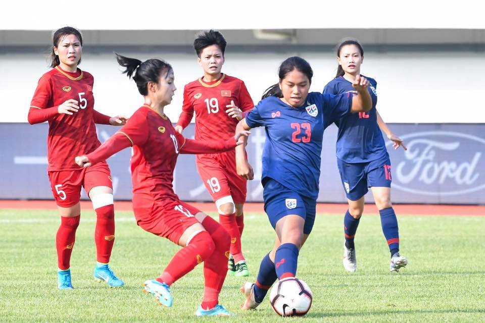 U19 nữ Việt Nam cầm hoà U19 nữ Thái Lan với tỉ số 0-0 trực tiếp U19 nữ Việt Nam vs Thái Lan, việt nam vs thái lan, viet nam vs thai lan