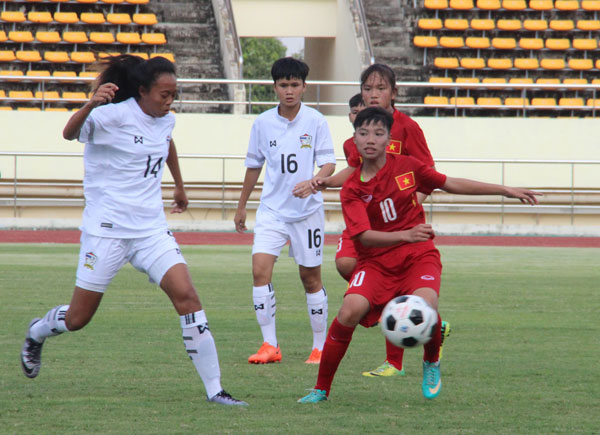 U15 nữ Việt Nam thắng dễ Philippines trong ngày ra quân U15 nữ Việt Nam vs Philippines, giải vô địch U15 nữ Đông - Nam Á, U15 nữ