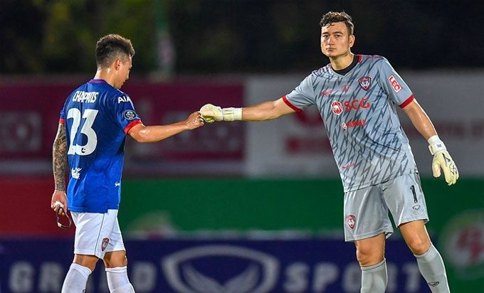 Đặng Văn Lâm tiếp tục là hy vọng số 1 của Muangthong ở trận đấu này trực tiếp muangthong vs samut prakan city, kết quả muangthong vs samut prakan city, thai league 2019