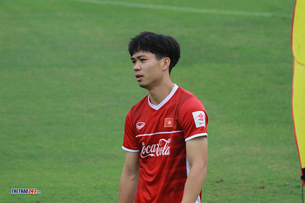 Tiền đạo Nguyễn Công Phượng đội tuyển việt nam, king's cup 2019, Park Hang Seo, Nguyễn Công Phượng, Nguyễn Quang Hải