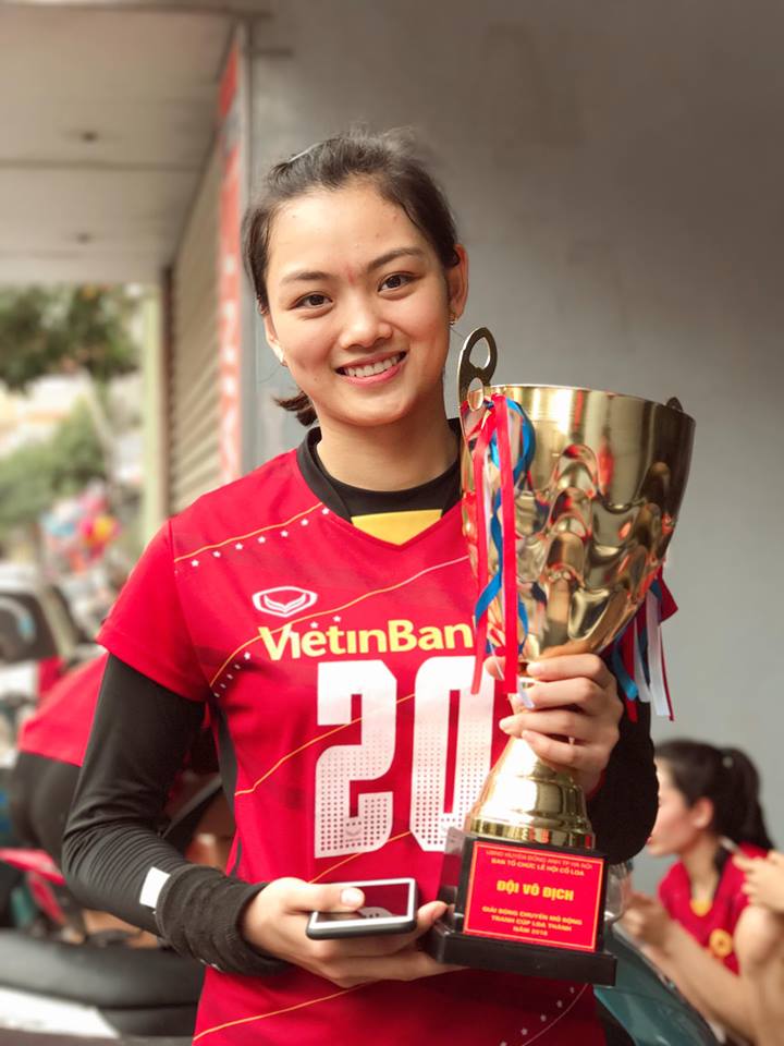 Nguyễn Thu Hoài: VĐV đầu tiên giành được danh hiệu chuyền hai xuất sắc nhất tại một giải đấu quốc tế hoa khôi thể thao, hot girl thể thao, nữ vận động viên xinh đẹp, hot girl việt nam