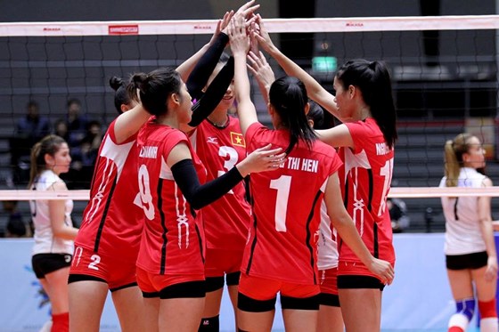 Đội tuyển U23 nữ Việt Nam thi đấu ấn tượng ở giải đấu trước giải bóng chuyền nữ U23 châu Á 2019, giải bóng chuyền nữ, lịch thi đấu bóng chuyền nữ hôm nay