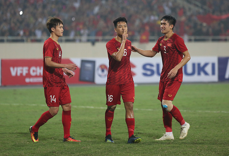 U23 Việt Nam nhiều khả năng sẽ ra sân với sơ đồ 3-4-3 quen thuộc trực tiếp u23 việt nam vs myanmar, trực tiếp u23 việt nam vs u23 myanmar, trực tiếp u23 hôm nay, trực tiếp u23 việt nam 2019, tt u23 việt nam