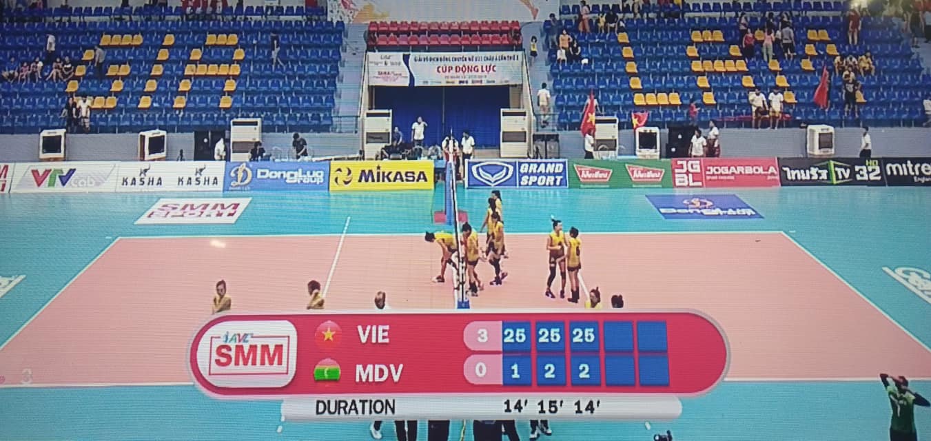 U23 Việt Nam giành chiến thắng quá áp đảo trước Maldives Kết quả U23 Việt Nam vs Maldives, trực tiếp bóng chuyền nữ hôm nay, trực tiếp giải bóng chuyền nữ u23 châu á 2019