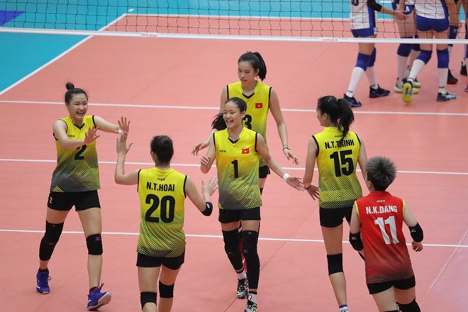 U23 Việt Nam lọt vào bán kết giải bóng chuyền nữ U23 châu Á 2019 bóng chuyền nữ việt nam, bán kết giải bóng chuyền nữ u23 châu á, u23 việt nam lọt vào bán kết