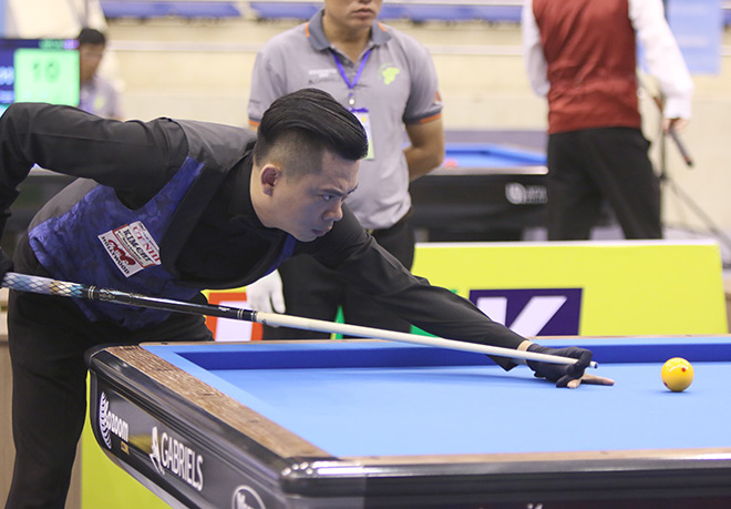 Cơ thủ Dương Anh Vũ một mình chọi 3 tay cơ Hàn Quốc billiard, bi-a, cơ thủ việt nam, las ve gas, giải bi a việt nam, giải bi a thế giới