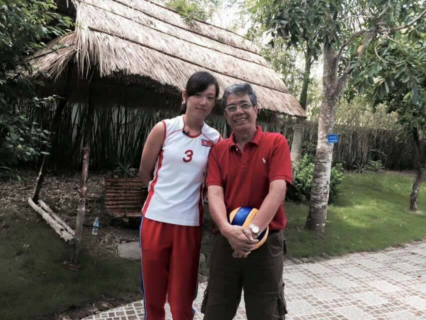 Cô nhận được rất nhiều sự quan tâm của các CĐV Việt Nam jong jin sim, vtv cup 2019, việt nam vs triều tiên, bóng chuyền vtv cup 2019, chủ công đội tuyển triều tiên