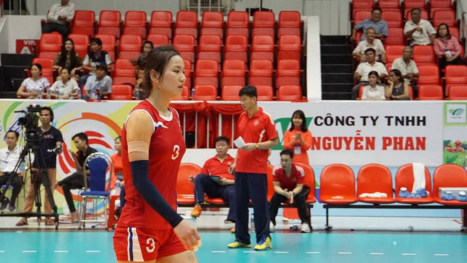 Cho đến khi cô trở thành thủ lĩnh của bóng chuyền nước này jong jin sim, vtv cup 2019, việt nam vs triều tiên, bóng chuyền vtv cup 2019, chủ công đội tuyển triều tiên