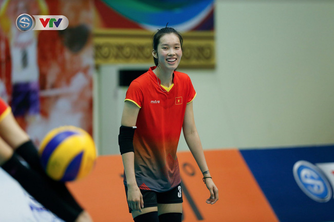 Trần Thị Thanh Thuý có 1 tuần thử việc ở Nhật Bản, trước khi ký hợp đồng chính thức. Ảnh: VTV trần thị thanh thuý, giải bóng chuyền nữ u23 châu á 2019, giải bóng chuyền nữ vtv cup 2019