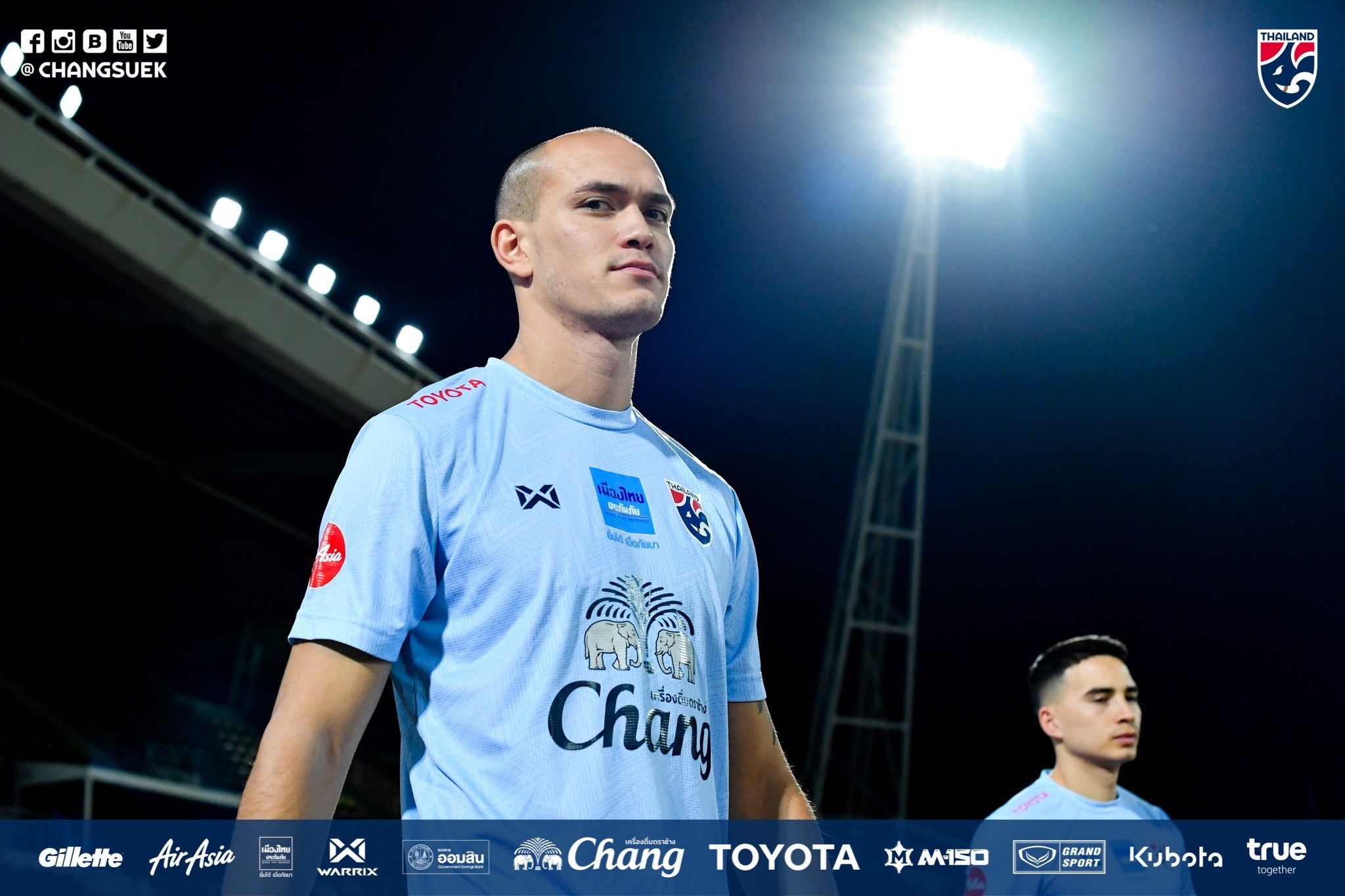 Trung vệ Manuel Bihr hứa hẹn sẽ gây khó khăn cho ĐT Việt Nam ở VL World Cup 2022. Ảnh: Fanpage ĐTQG Thái Lan Manuel Bihr là ai, danh sách đội tuyển thái lan tham dự vòng loại world cup 2022, việt nam vs thái lan, vl wc 2022