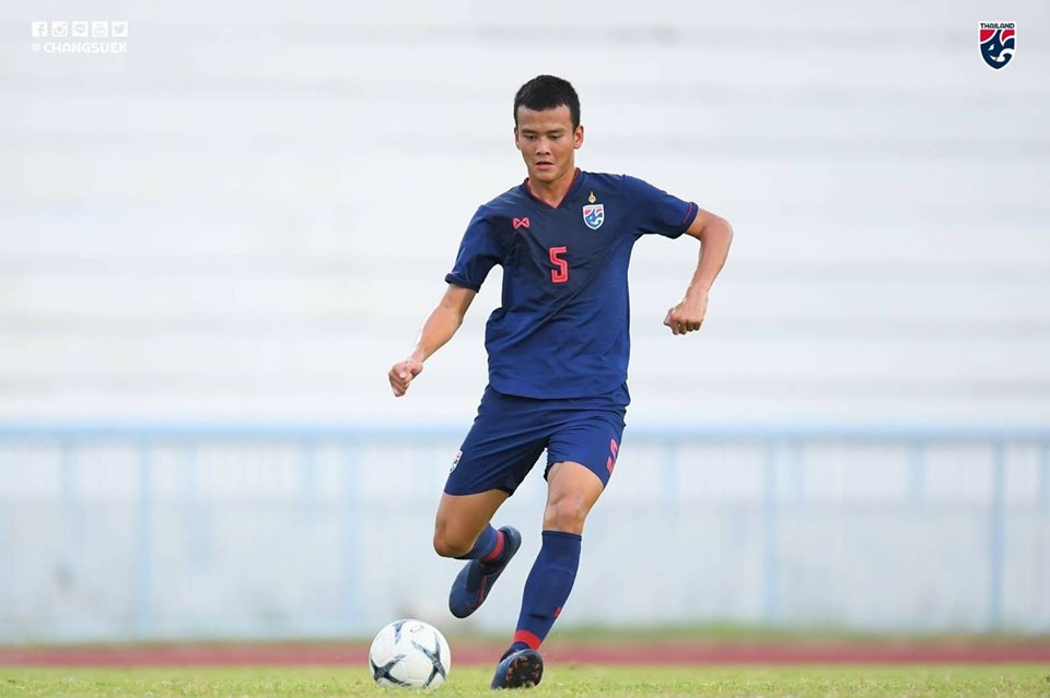 Chonphat Buaphan - chốt chặn vững chắc của U16 Thái Lan. Ảnh: FB ĐT Thái Lan vòng loại u16 châu á 2020, u16 thái lan, u16 châu á 2020, lịch thi đấu giải u16 châu á 2020